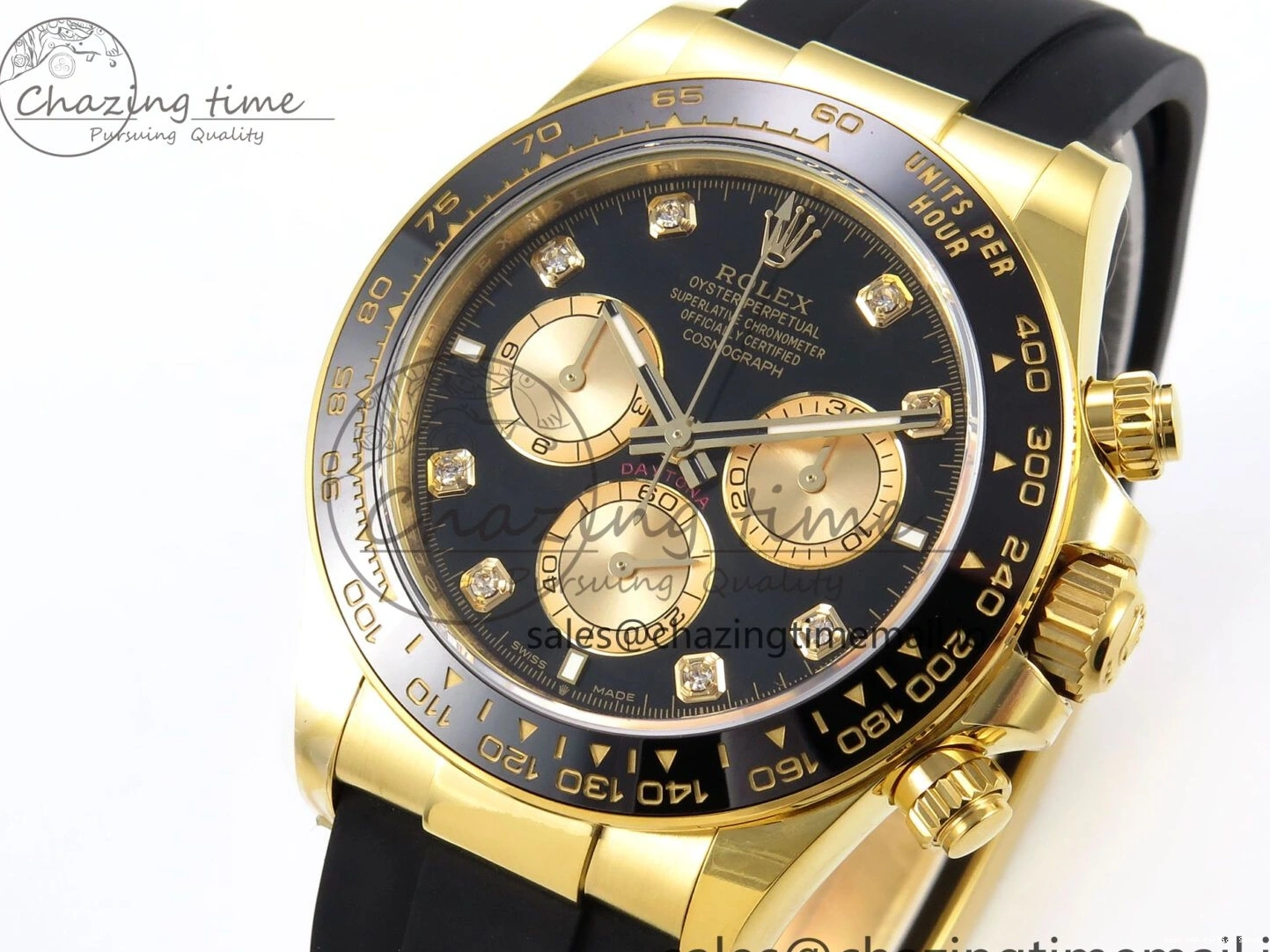 Good Copy Rolex Watches Best 126519 Dial APSF Weight） Black Daytona Diamonds 1031 Strap Supportive 1:1 Oysterflex LN SH4131（Gain on Edition 0122